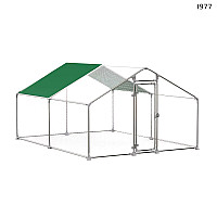 Μεταλλικό κοτέτσι με στέγη για πουλερικά και ζώα 4x2,8μ. - I977 - Sellzone.bg Μεταλλικό κοτέτσι με στέγη για πουλερικά και ζώα 4x2,8μ. - I977